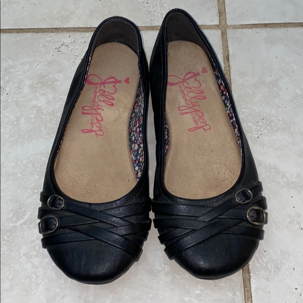Black flats Jellypop memory foam size 8.5